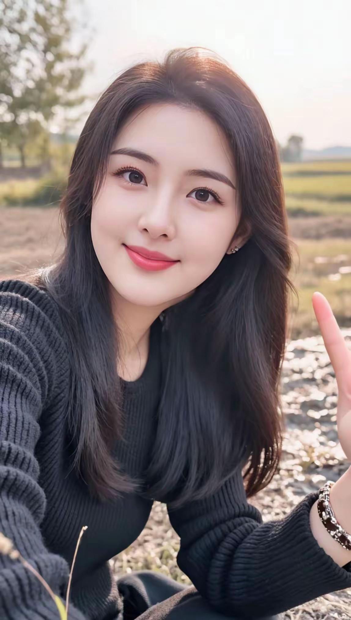 阳光下的微笑，温暖如春日暖阳。🌞🌸