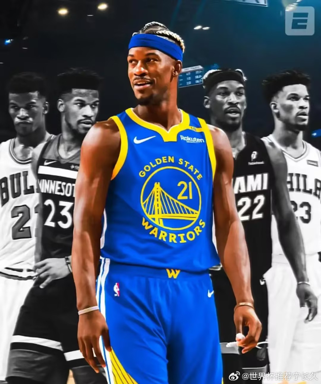 14个赛季混下来，巴特勒这人生赢家，简直把联盟玩明白了，差距一目了然：1.赚钱