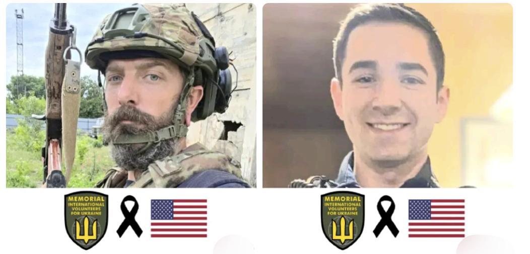两名美籍雇佣兵在乌克兰阵亡！他们加入的乌军外籍军团！名叫马克西米利安·阿内特和亚