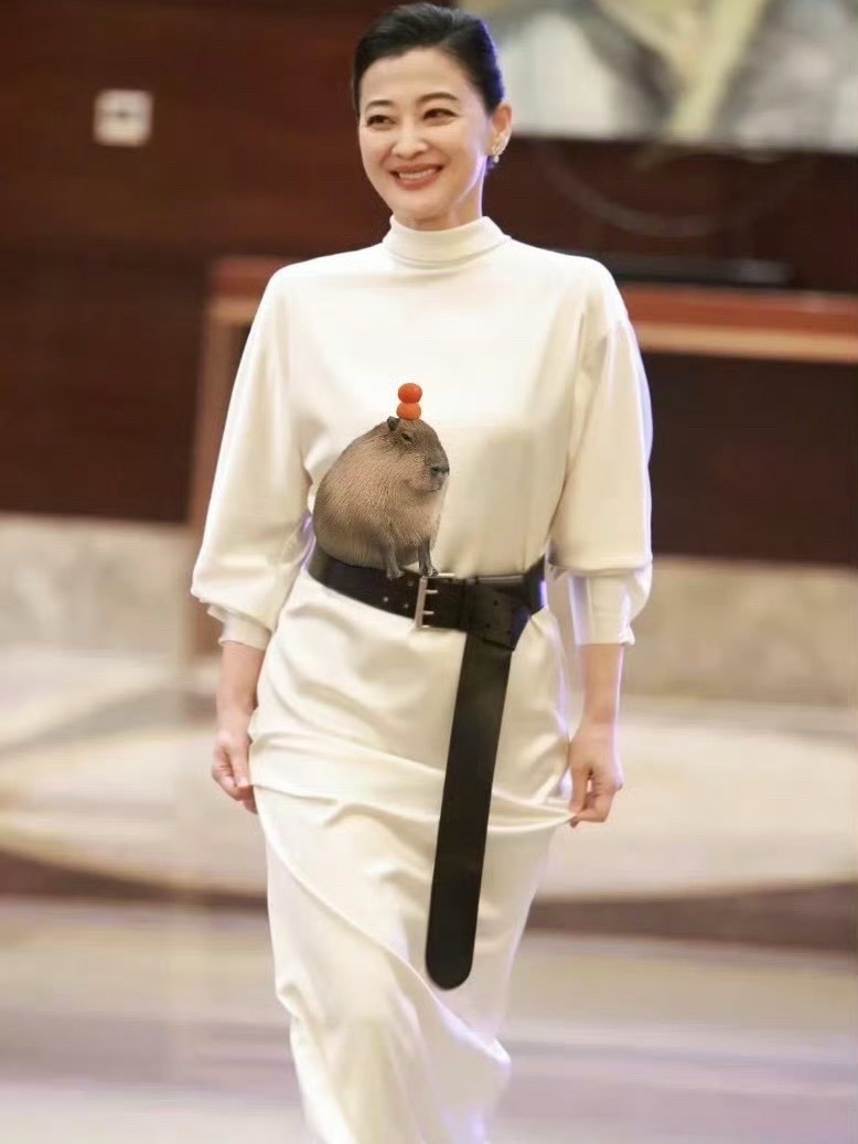 金鹰奖统一服装要求从简、严肃、去娱乐化，大家都不约而同都穿了黑白色出席，很郑重的