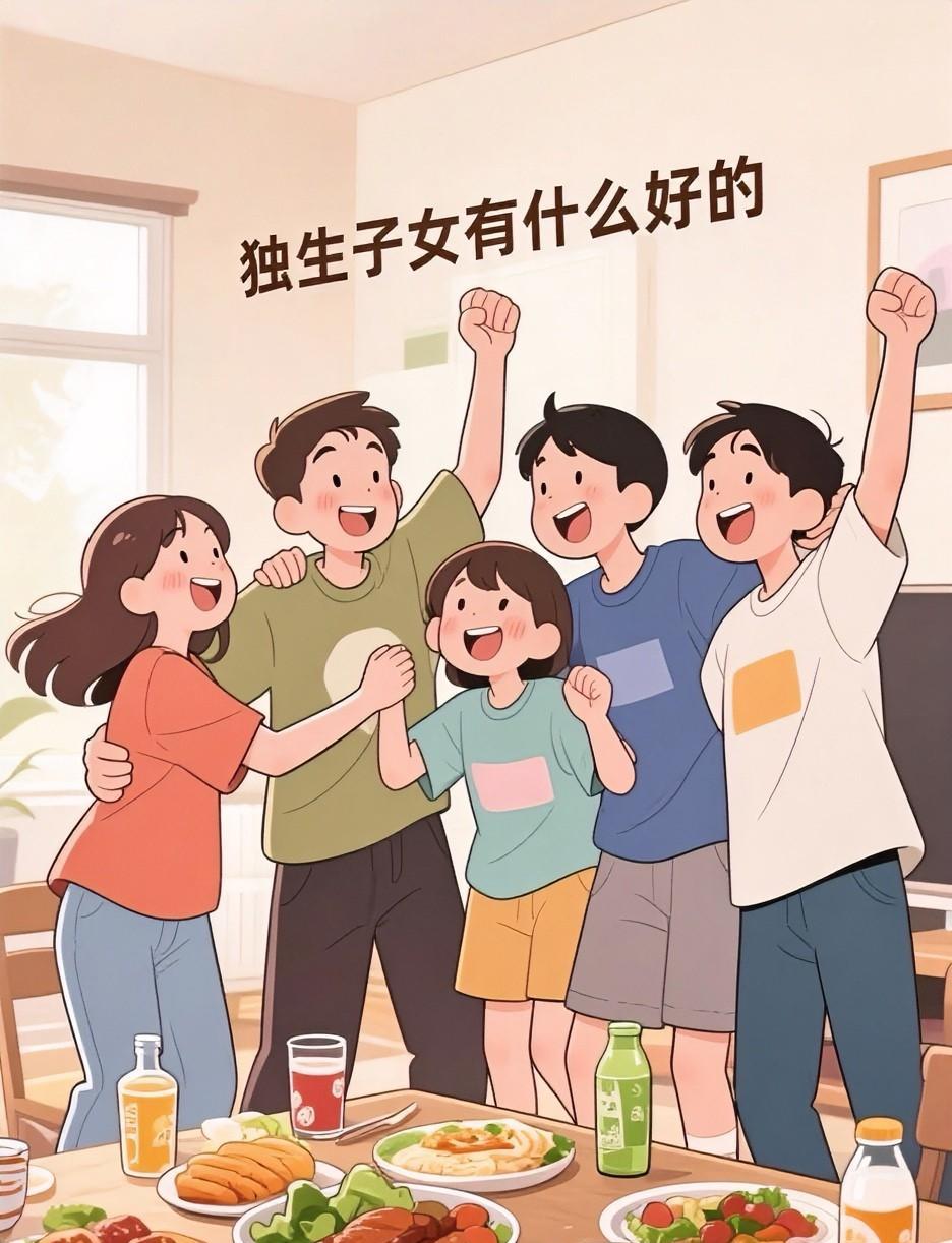 最近在小区里经常听到有老人说独生子女一点儿都不好多生几个吧，以后有个伴，有事还能