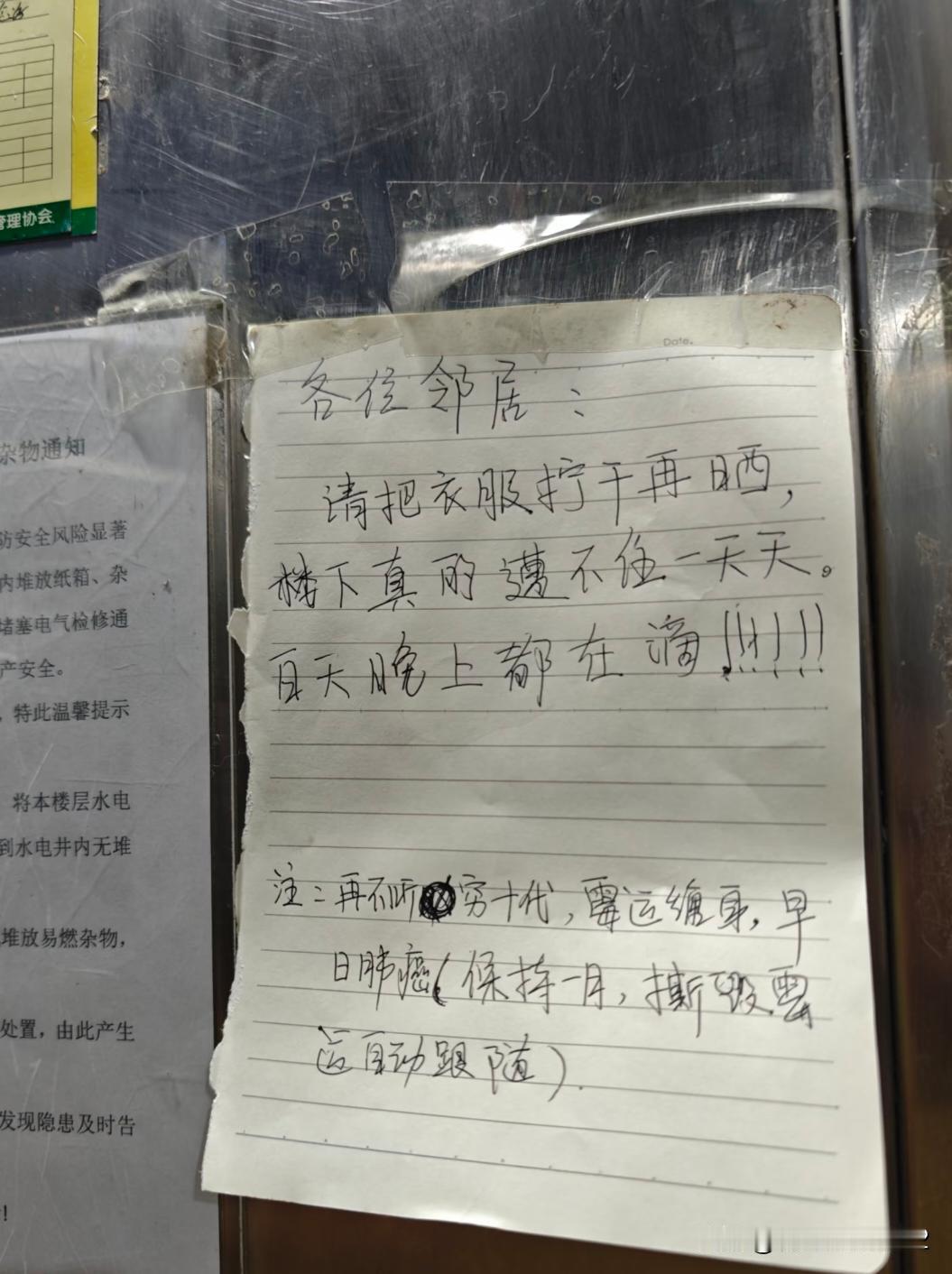 今天洗了个脚垫，等我洗好准备晒出去往楼底下一看乖乖好多都晒着，脚垫太脏了我也不能