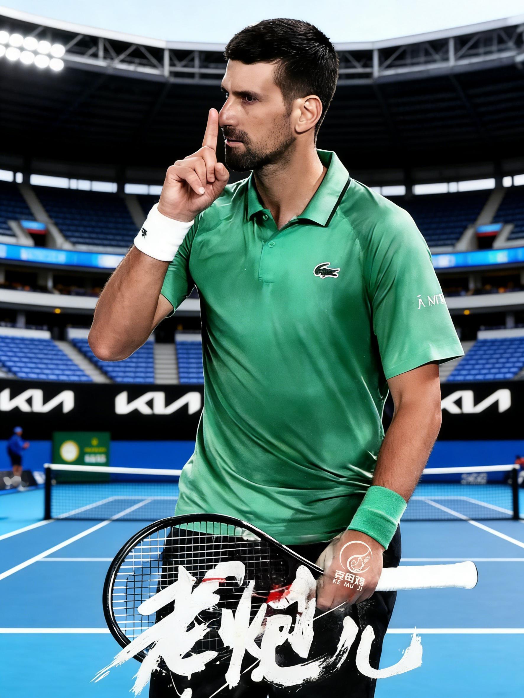 澳网男单半决赛，39岁的德约科维奇苦战五盘，耗时四小时3-6/6-3/4-6/6