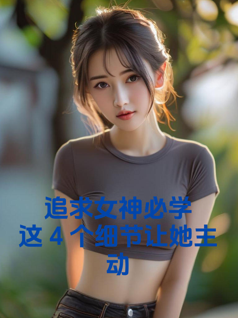 追求女神必学：这4个细节让她主动