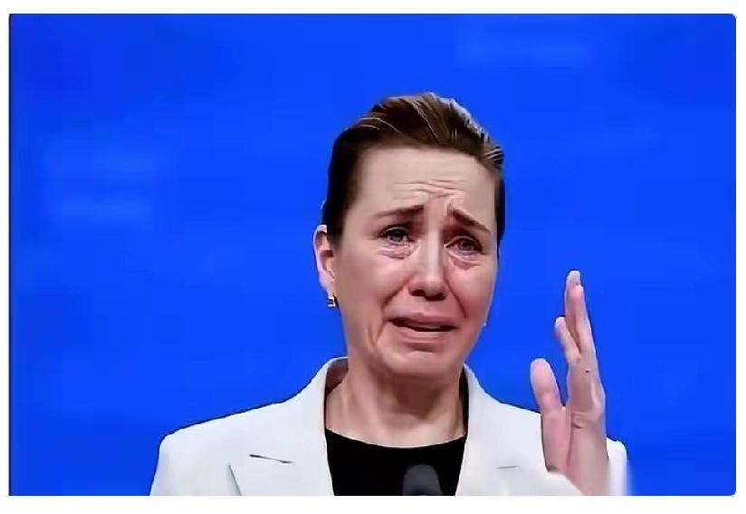 丹麦的女首相，哭了。因为美国总统特朗普提议要“购买”格陵兰岛，她和丹麦人民都