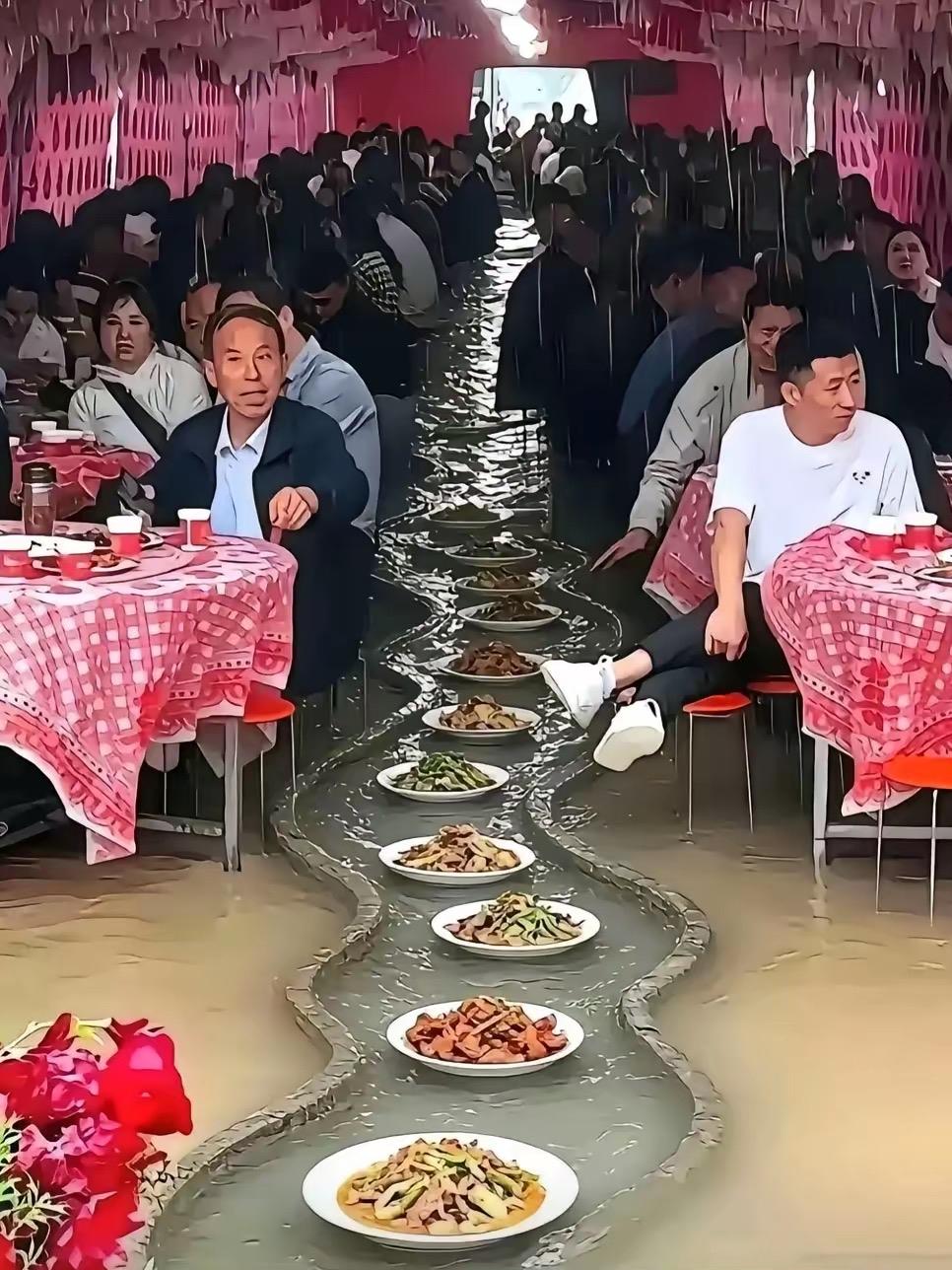这才是真正的流水席，还真没吃过