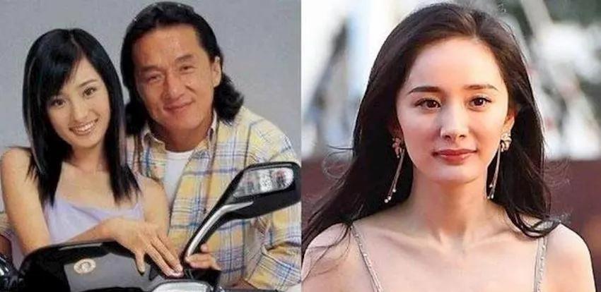 17岁的杨幂攥着600元酬劳单站在广告片场，对面是成龙递来的5万元现金。“这