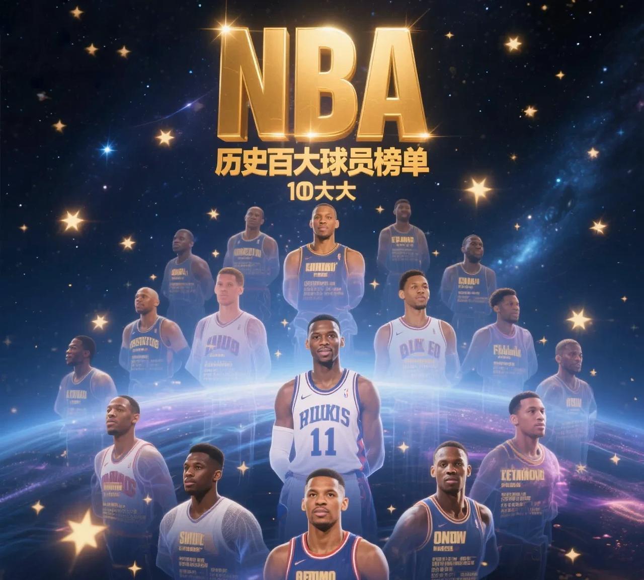 美媒BR发布NBA历史百大球员榜单:(最新版)1.迈克尔·乔丹