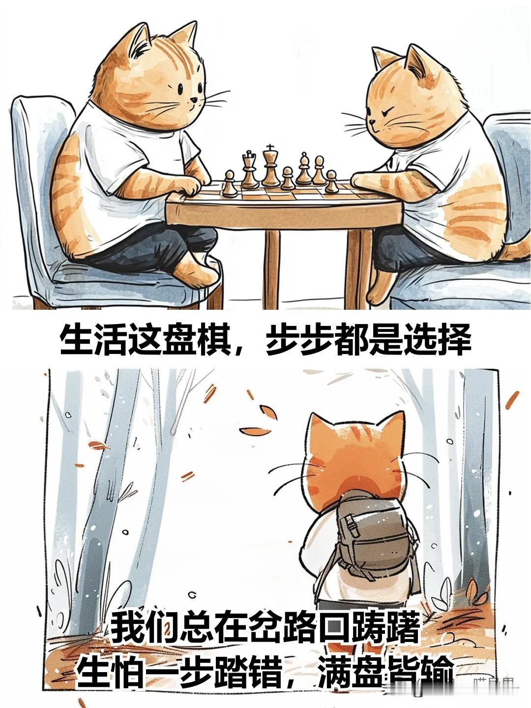治愈漫画I人生最好的状态：落子无悔漫画治愈时刻漫画治愈心灵