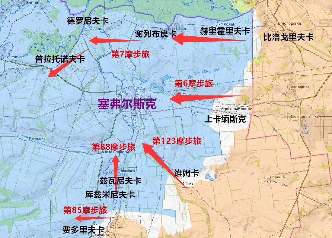 2. 乌军总司令西尔斯基解释塞弗尔斯克方向战败原因：西尔斯基称塞弗尔斯克方向地形