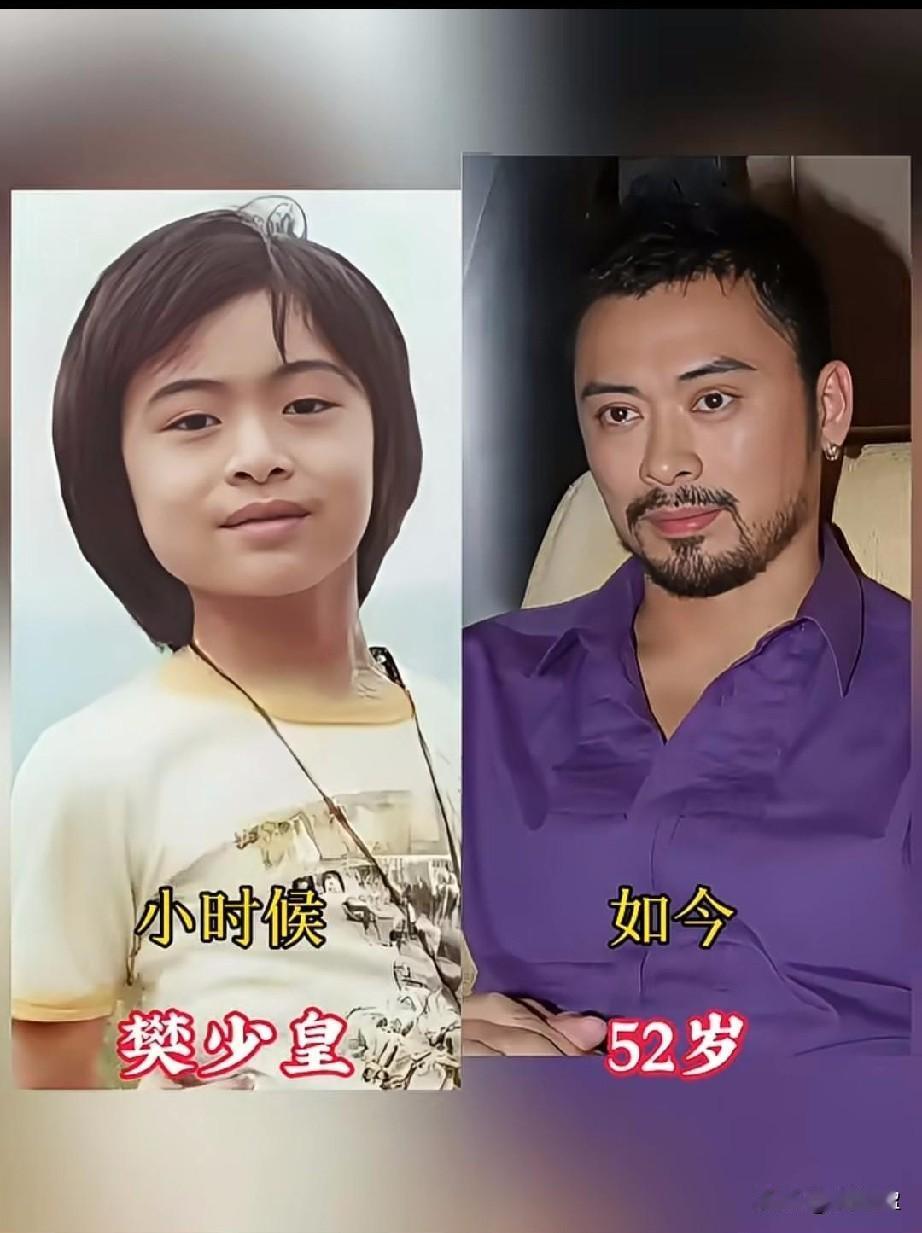 10位功夫明星小时候和长大后对比，谢苗，释小龙小时候帅气，你喜欢哪位呢？