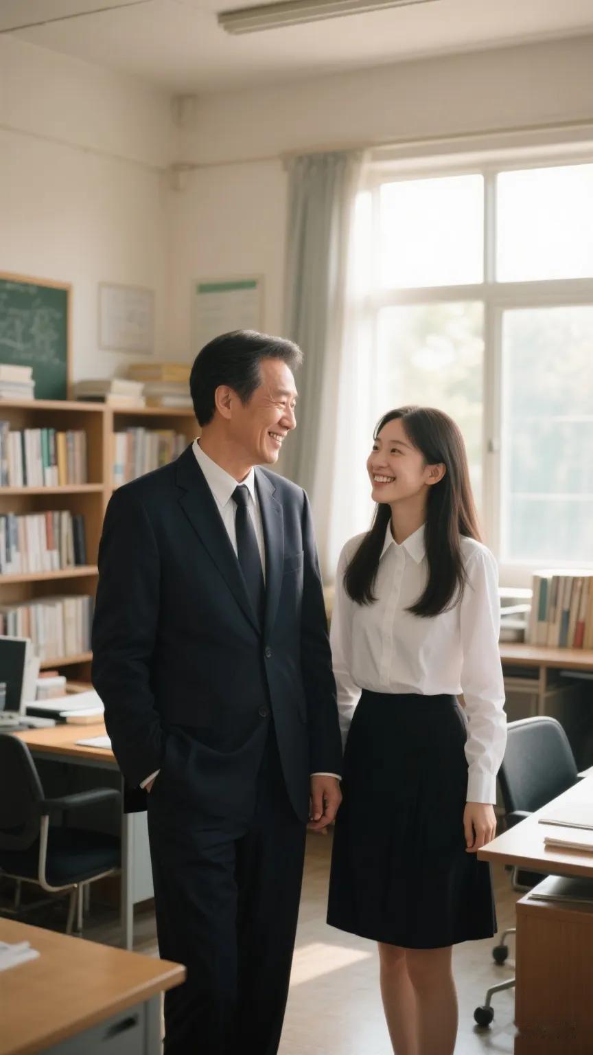 学校校长的老婆两个多月前得病去世，谁去补这个缺呢？有两个年轻女教师明里暗里去争，
