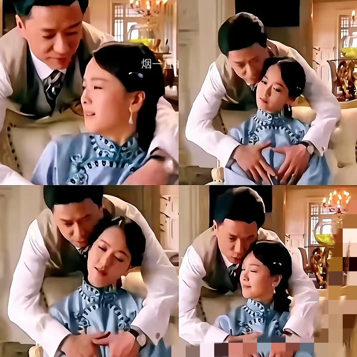 为了一个镜头，被男演员揉了30多遍。换现在，估计早炸锅了。可左小青当时一脸享受