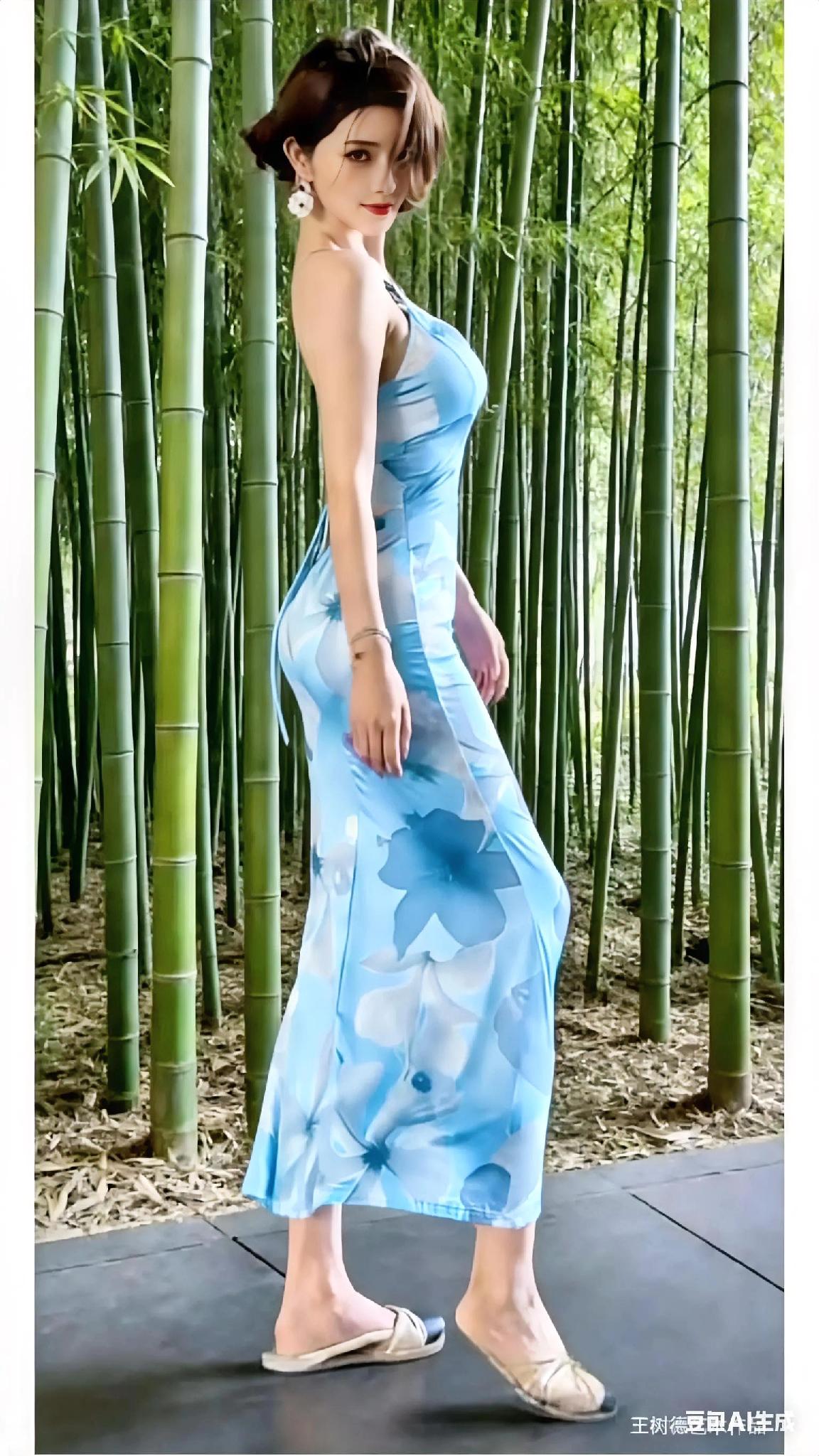 高雅有气质的美女，犹如一幅动人的画卷，如晨曦中的露珠，清新脱俗，气质高雅，令人