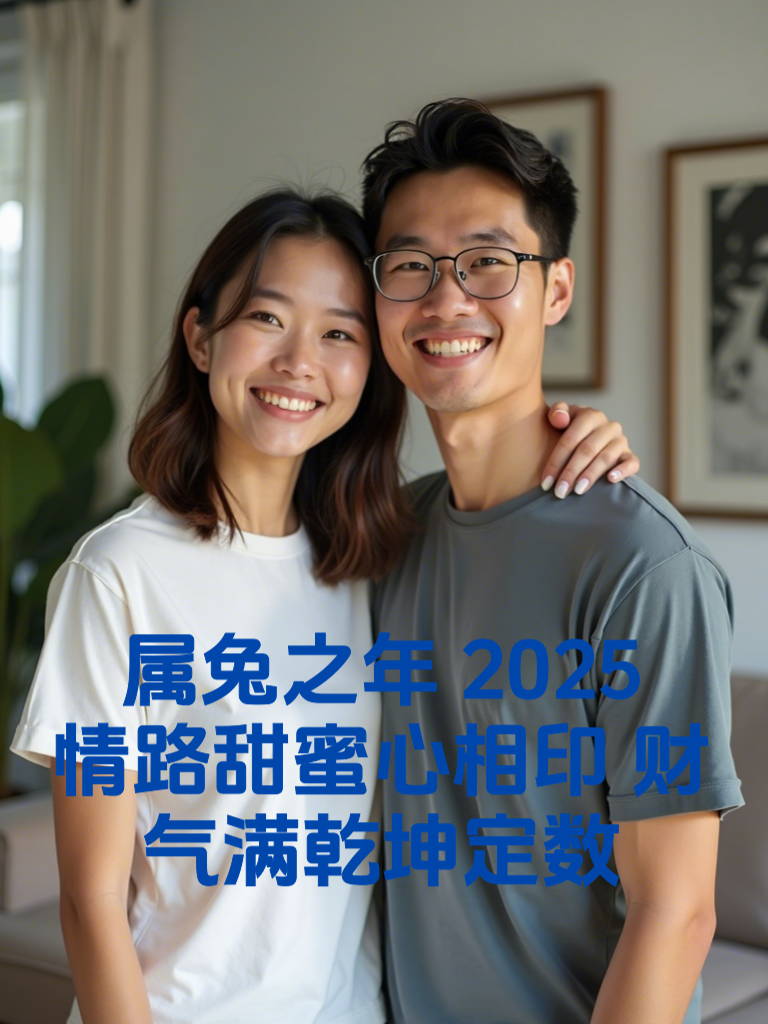 属兔之年，2025情路甜蜜心相印，财气满乾坤定数
