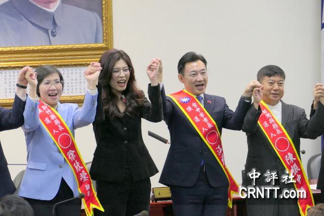 提名江启臣、徐欣莹　郑丽文喊：台澎金马都要赢中国国民党今天下午召开中常会，会中