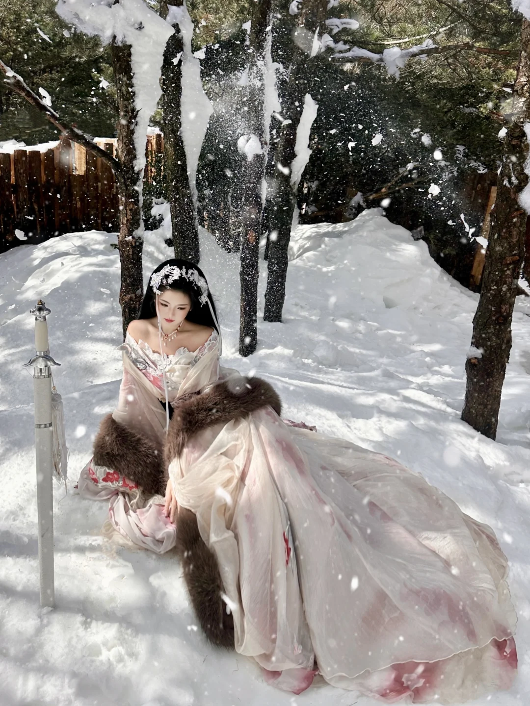 泉州石牛山拍到的林海雪原