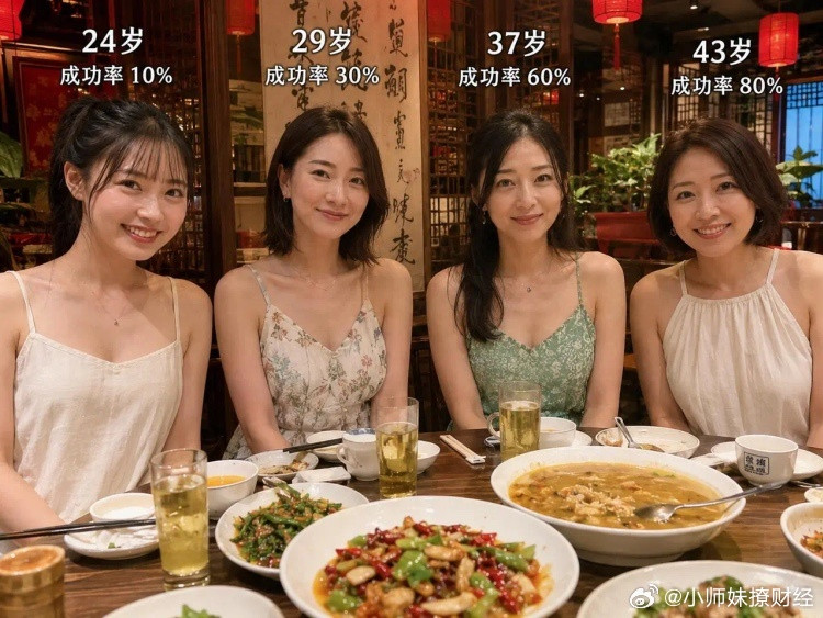 这四种难度的女生只能选择挑战一个进行相亲，你会选谁？