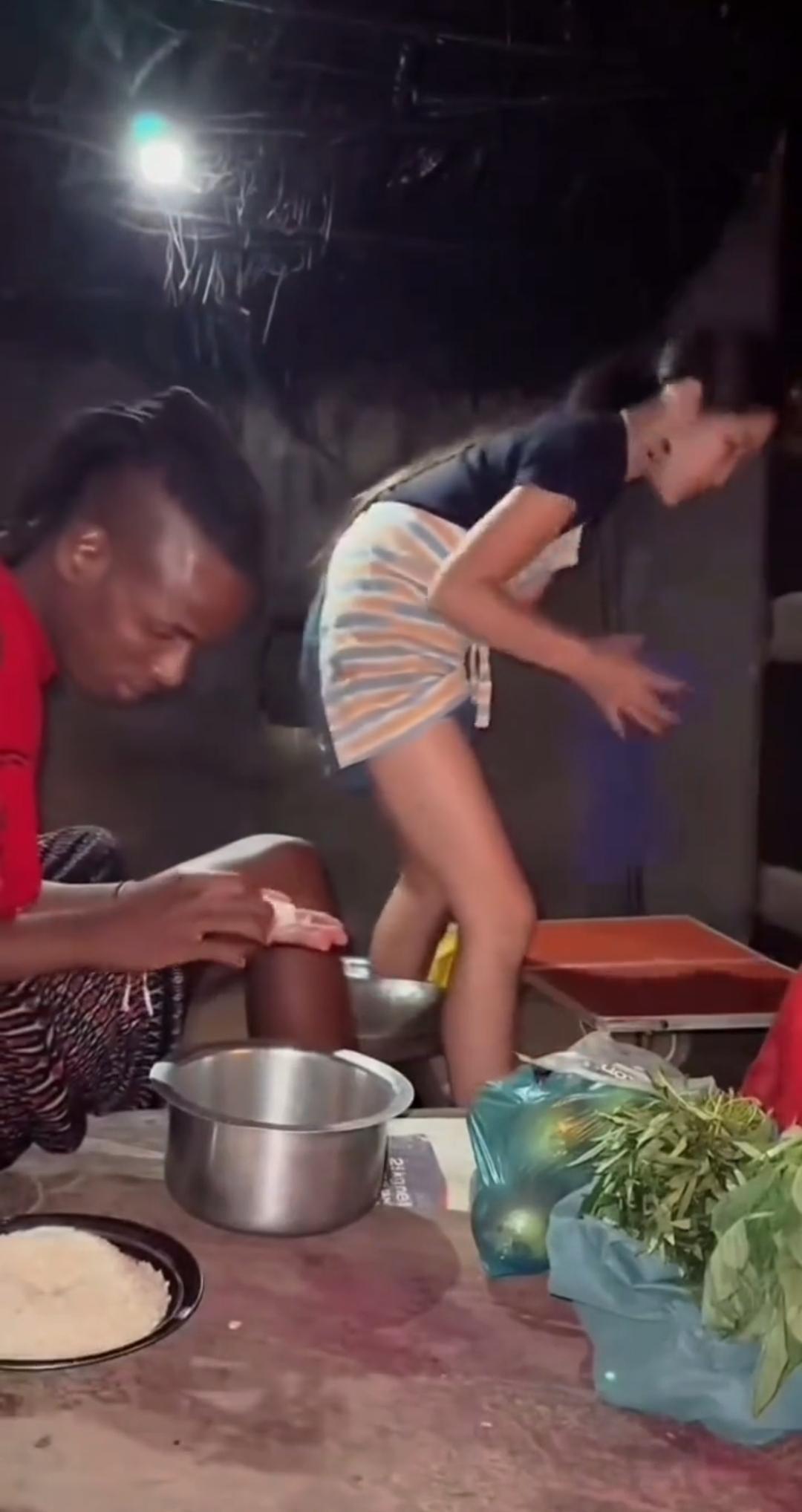 虽然苦，但应该是幸福的