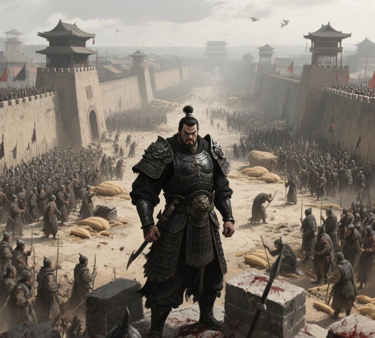 西魏最狠大将：城破前杀小妾分肉，士兵吓得跪地哭，他举刀怒吼：吃下去才有命活城墙