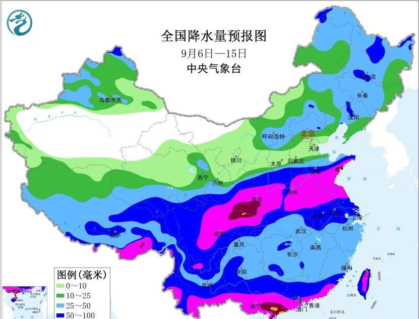 根据中央气象台预报，未来十天我国西南东部、江汉中北部、江淮中北部、黄淮南部地区降