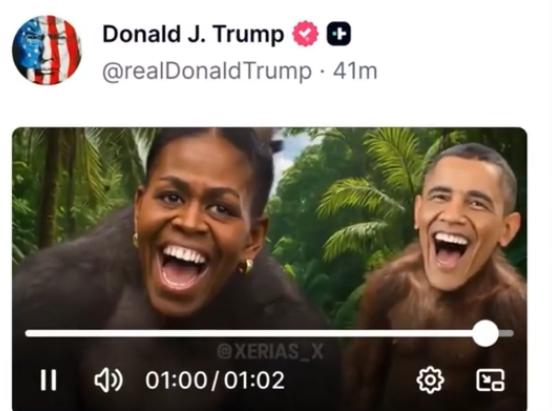 特朗普又整出幺蛾子，这次直接踩爆美国种族红线，不仅民主党集体怒怼，连共和党自己人