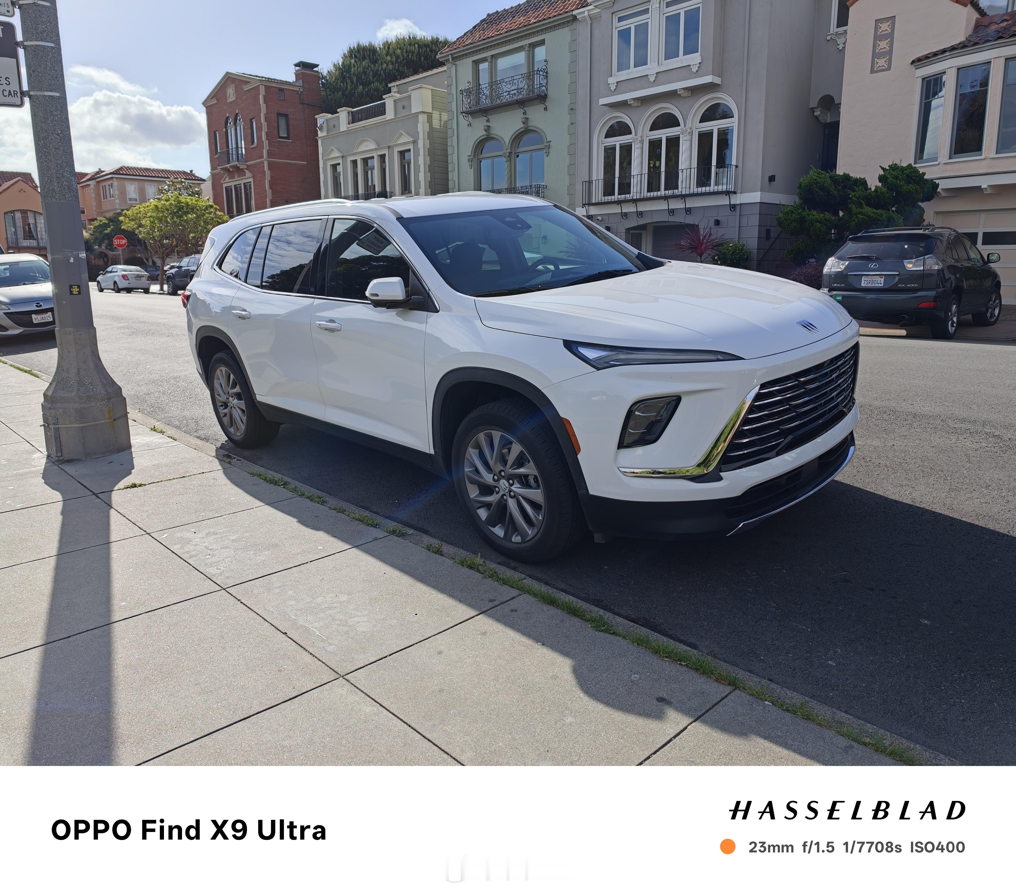 在美国居然看到了通用上海工厂生产别克昂科威