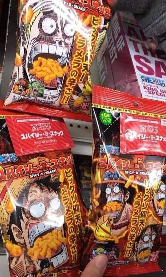 海贼王海贼王路过看到这个零食真的很难不买哈哈哈哈哈哈太搞了