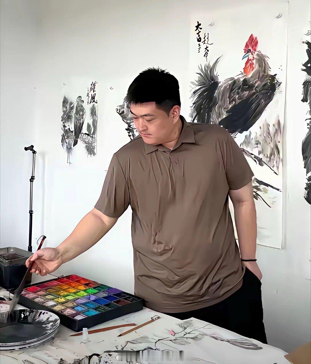 这个居然是赵本山的儿子？这绘画水准，可以跟王诗龄拼一拼。