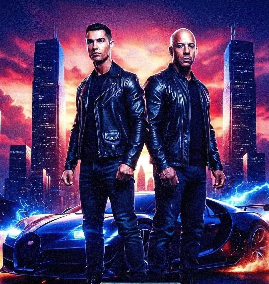 C罗那个玩命的镜头，差点让环球影业的保险单爆掉。不是绿幕，不是替身。是实拍。