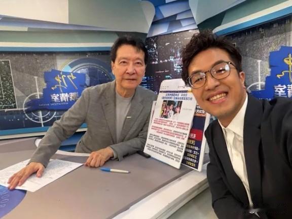 沈伯洋破圈上战情室今天，绿营台北市长竞选者沈伯洋受邀录制名嘴赵少康的《少康战情