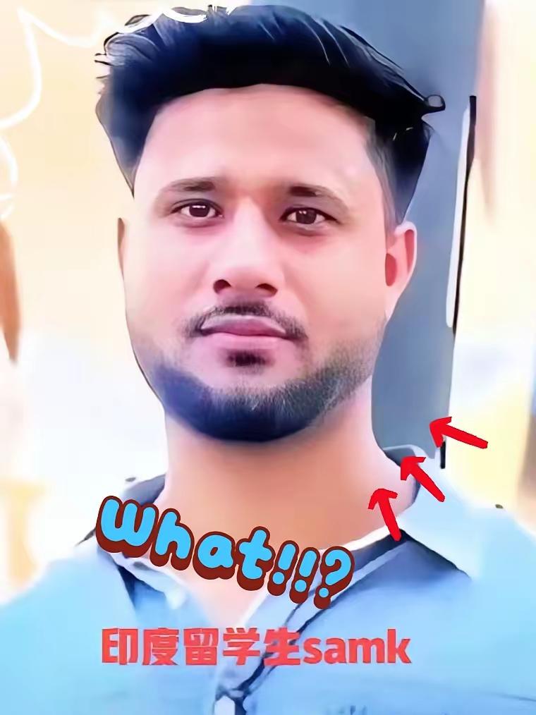 印度留学生Samk在湖北医学院读完书拿了文凭，回国就剪假视频抹黑中国，用脚做饭、