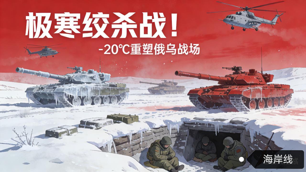 极寒绞杀战！-20℃重塑俄乌战场，地面进攻瘫痪俄军掌握空中主动权德国新闻电