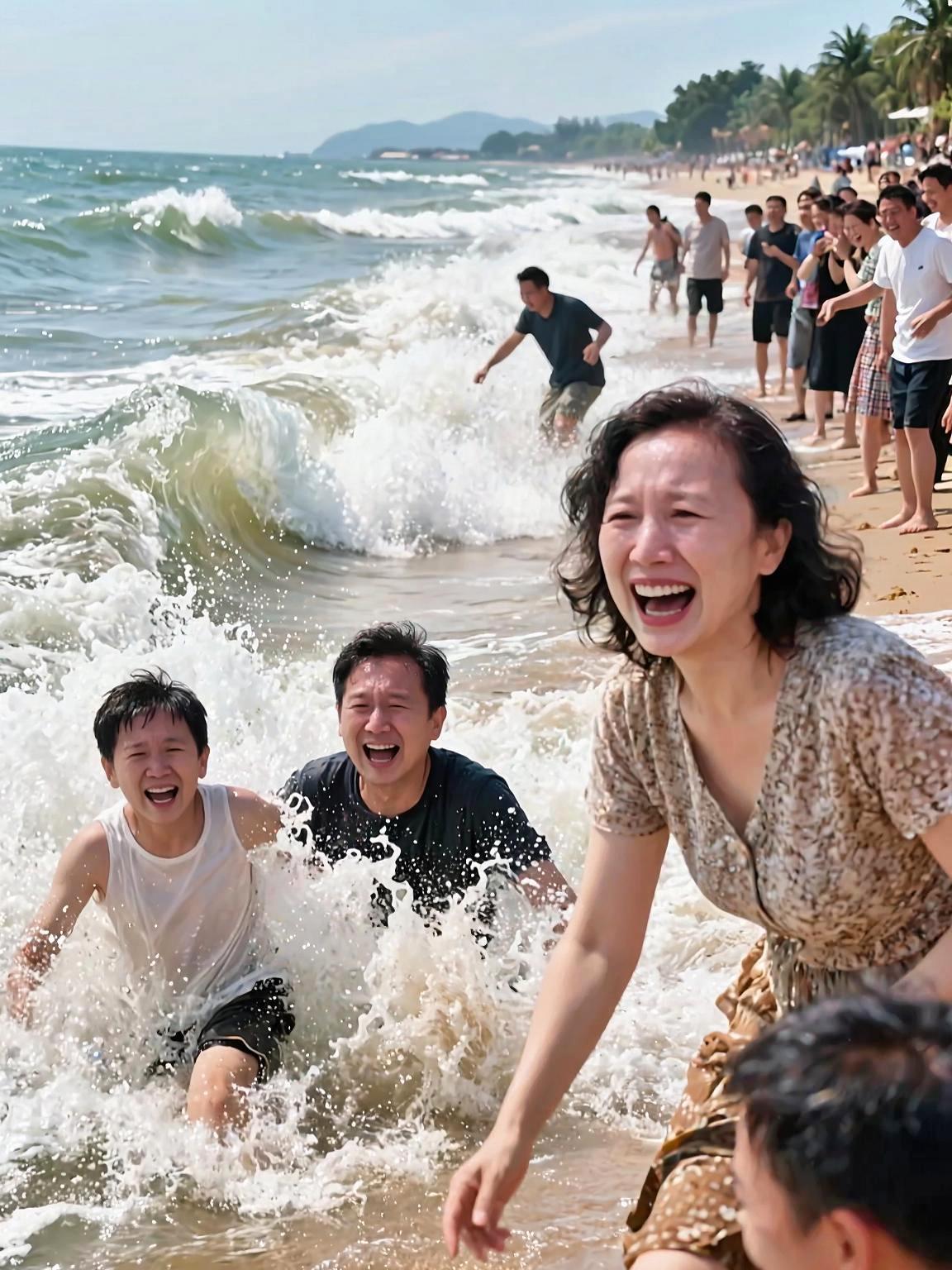 海边的浪花