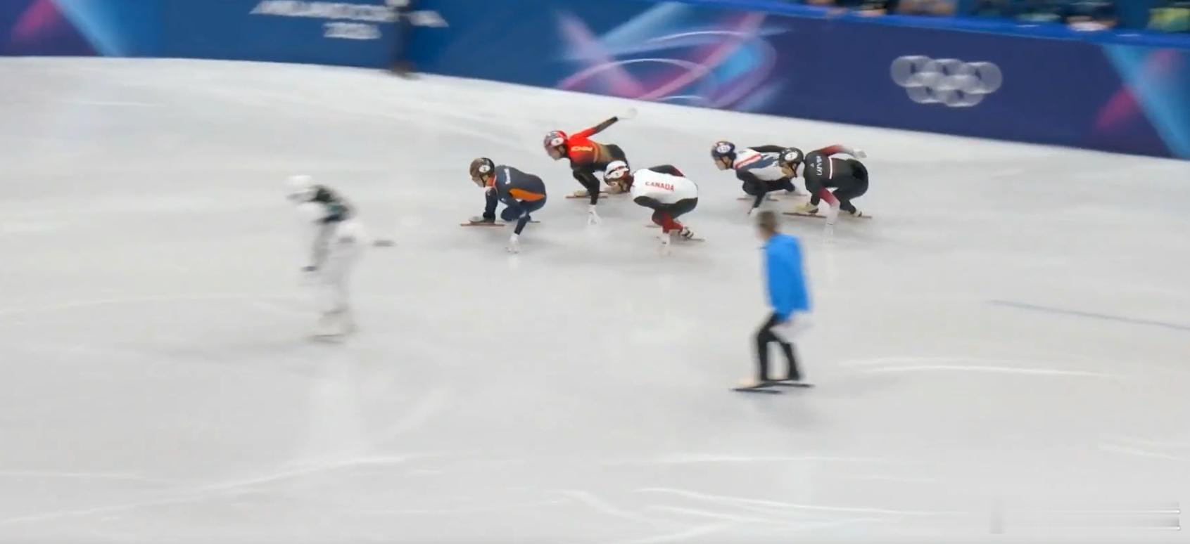 冬奥中国队第四块奖牌！短道男500米决战孙龙连续超越摘银刘少昂B组第一2月1