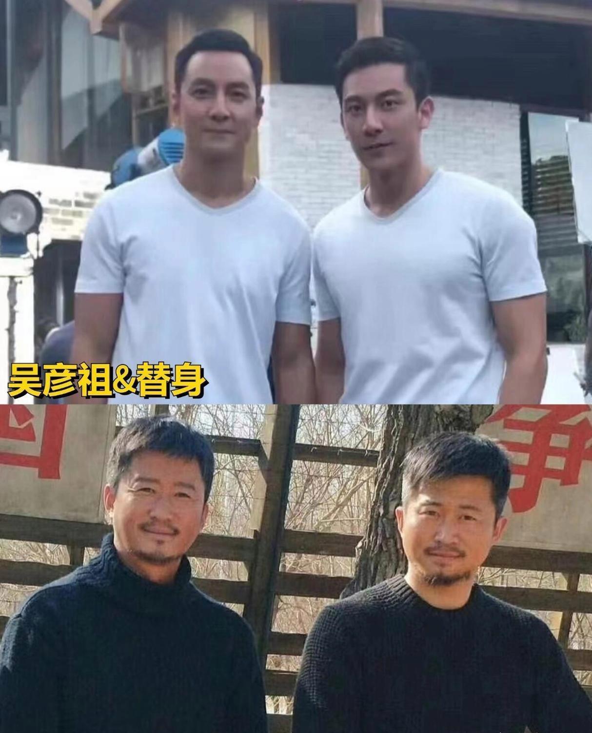 天呐，这位明星和替身简直像到让人傻傻分不清！