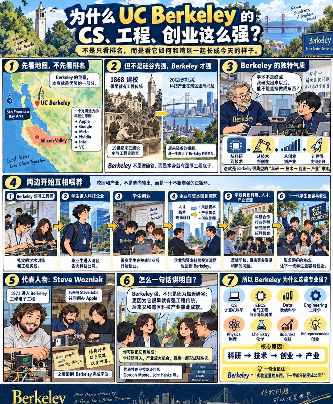 从科研、技术到产业，UCB到底改变了什么？很多人将UCB的成功简单归因于毗邻硅