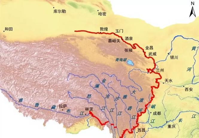 雅鲁藏布江水电站建成后，电力抽水把雅鲁藏布江的水源，经过云南、四川、陕甘宁地区、