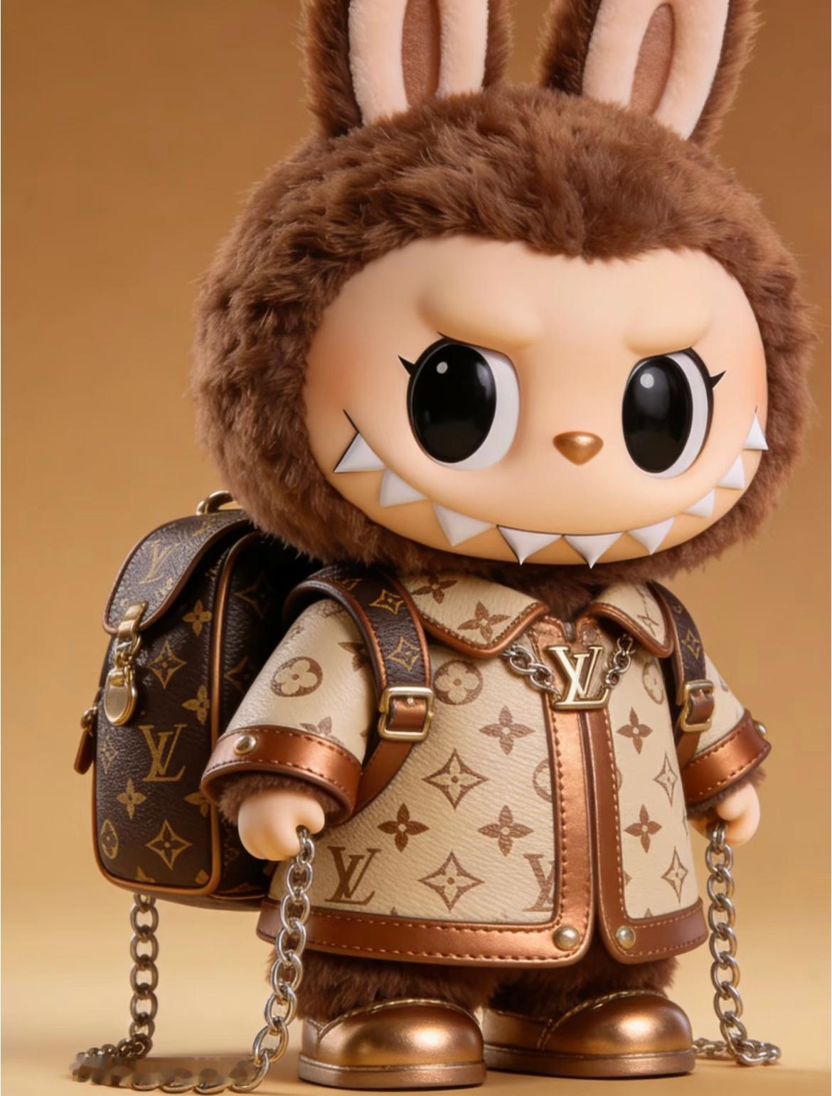 LV高管加入泡泡玛特早期LVMH旗下百年奢侈品牌MOYNAT就和Labubu有过