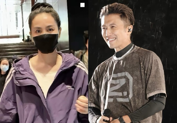 57岁王菲难掩老态，46岁谢霆锋逆生长，昔日金童玉女如今像“母子”前几天有网友