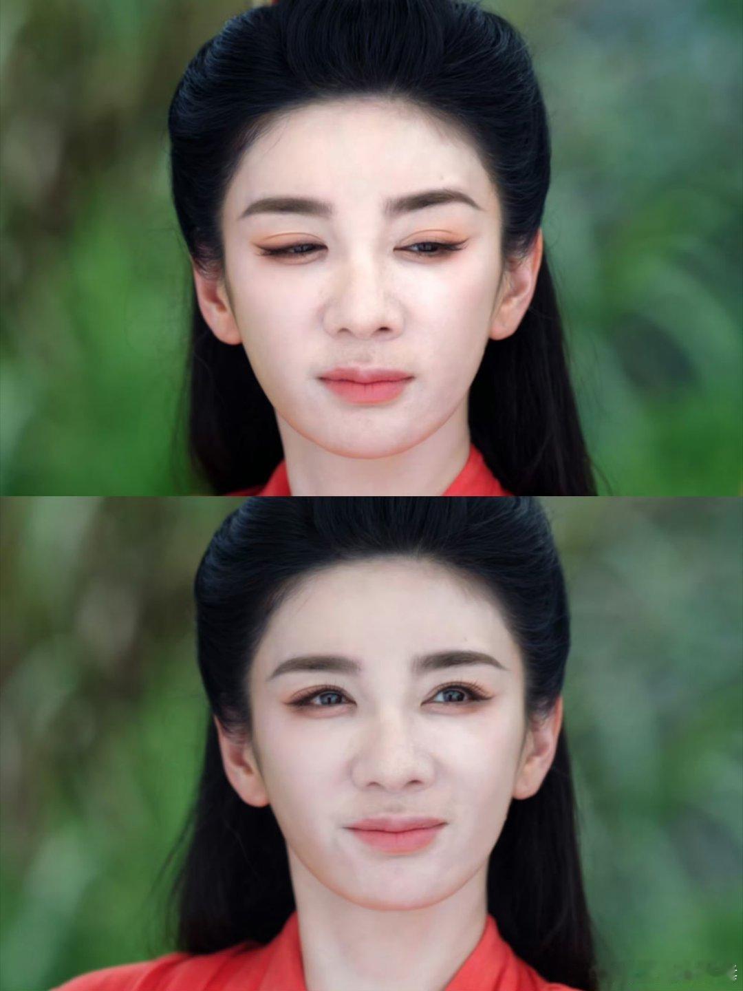 网友发了临江仙里的黄奕剧照……评论区：吴奇隆演的啥角色，画这么妖娆的妆？[允悲
