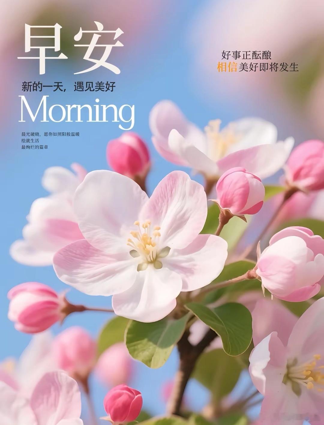 早上好小伙伴们