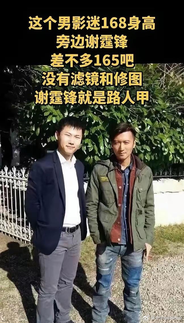 如果没有光环，谢霆锋是不是就是一个路人？