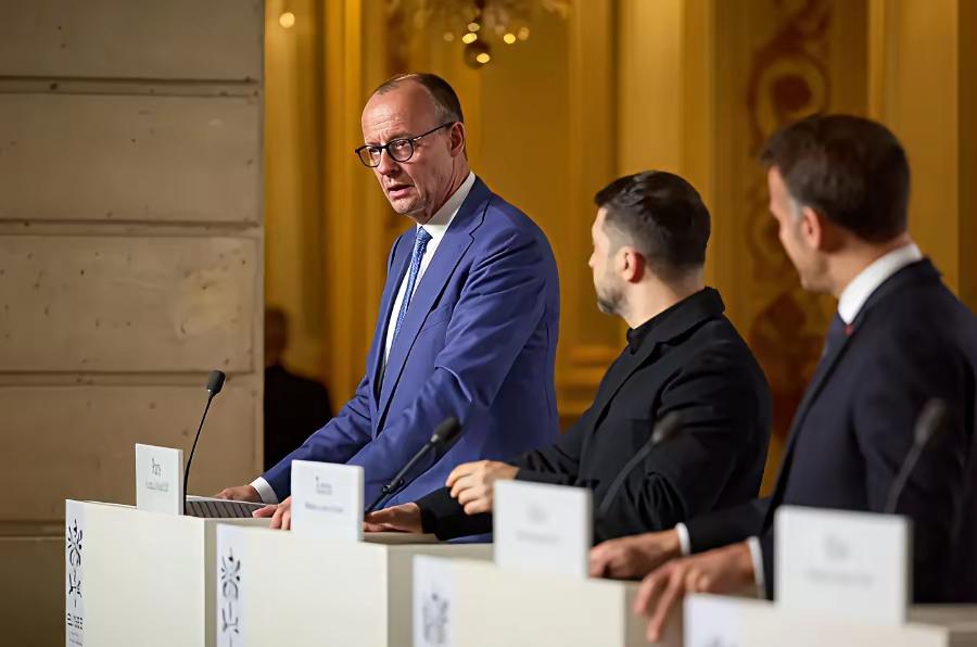 ​俄乌战争形势的发展，迫使大部分的年轻人离开了基辅，来到了欧洲。这时候德国总理默