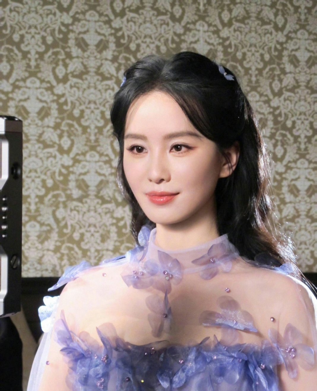 刘诗诗紫色花仙子轻轻松松就美成这样，紫色好有韵味儿，溢出屏幕的明媚感