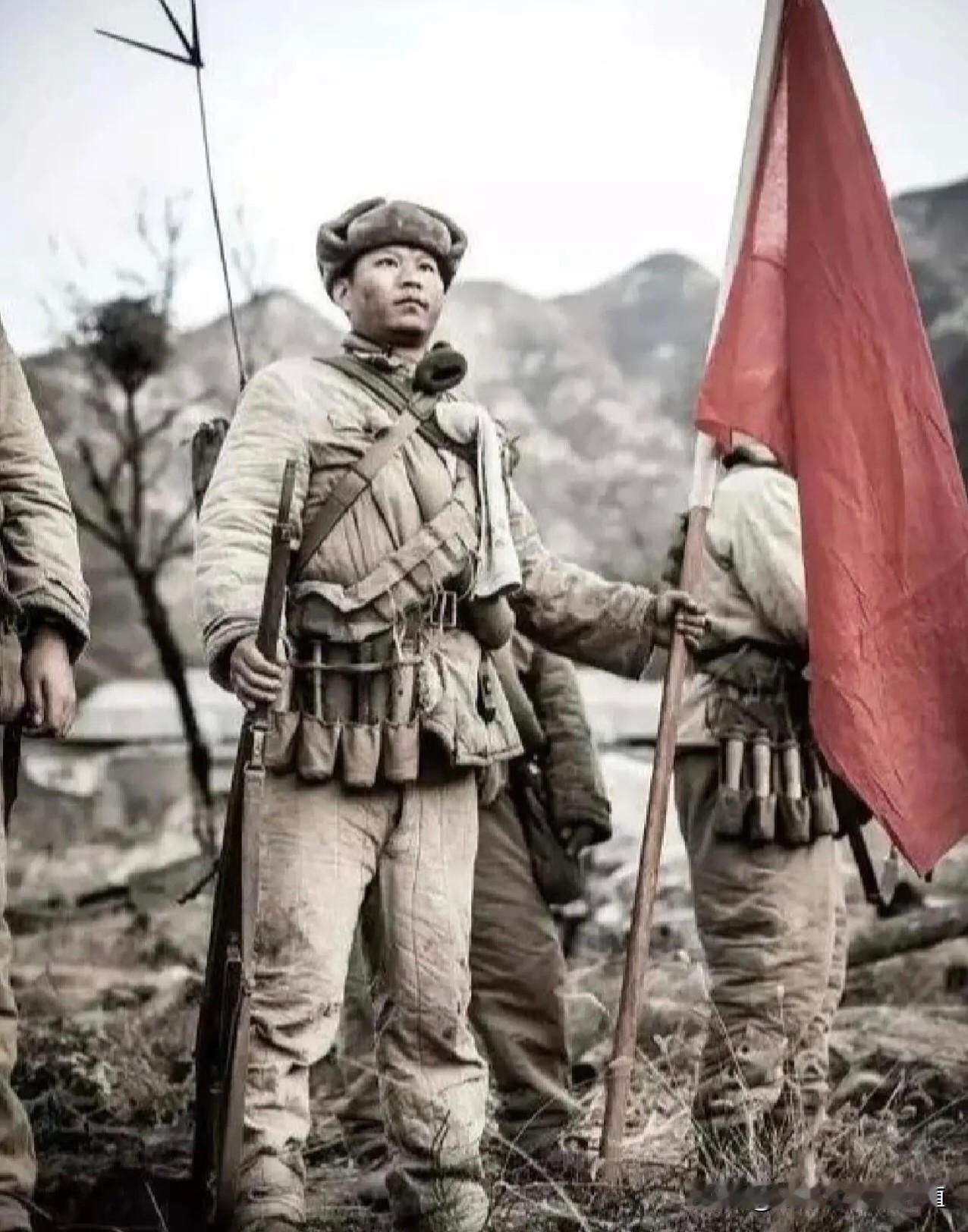 一张志愿军老照片，看完瞬间破防！一张志愿军战士的老照片，深深震撼了我的内心。