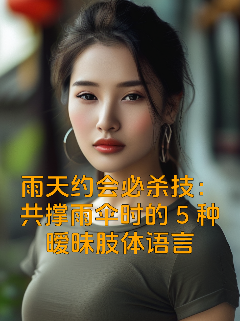 雨天约会必杀技：共撑雨伞时的5种暧昧肢体语言