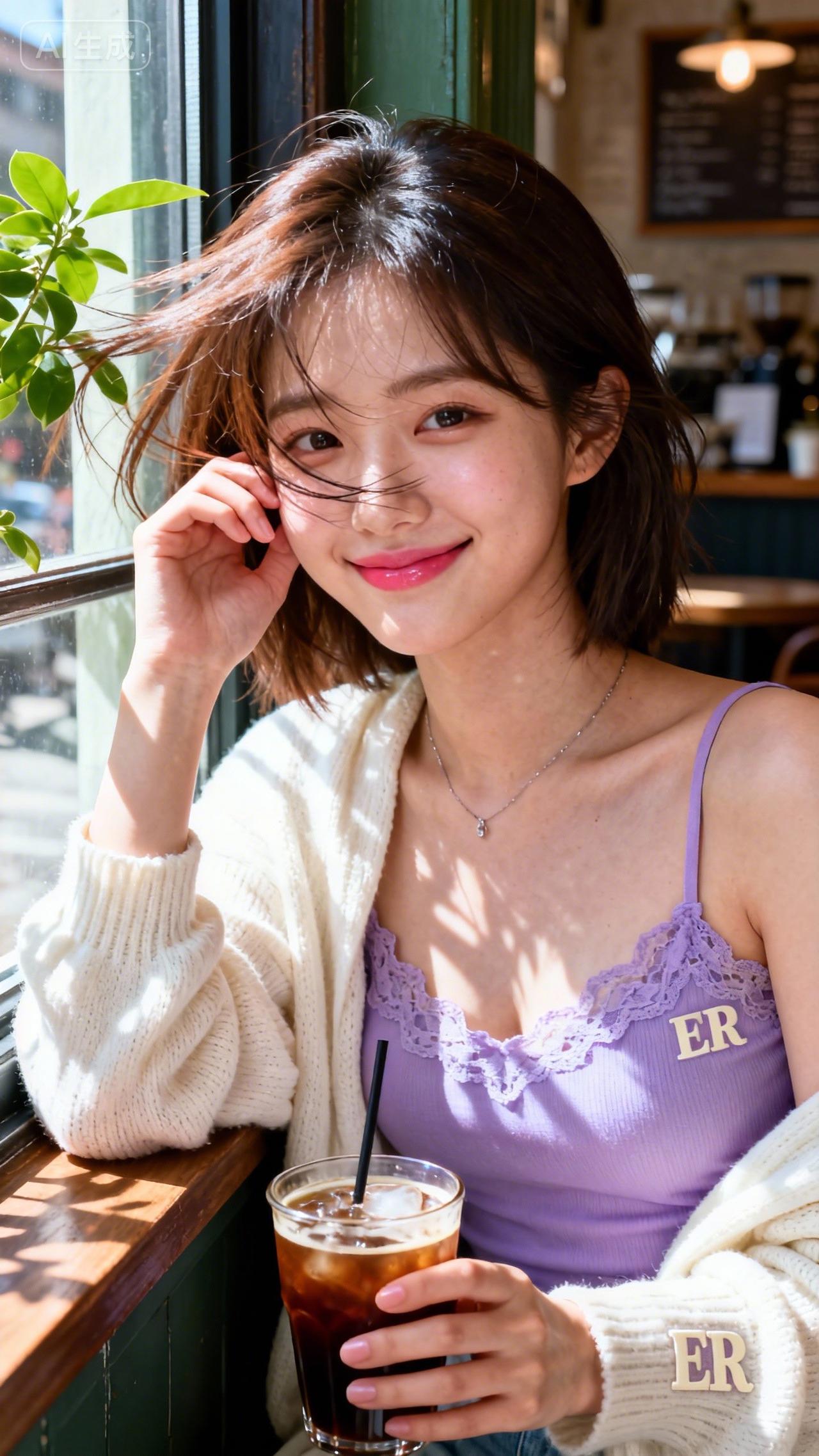 周末快乐美女的魅力能有多大？用一张壁纸刻画清纯与热辣分享一张最近随手拍的照片