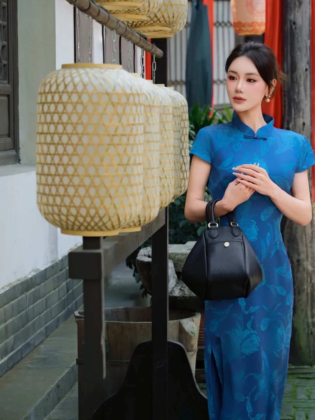 蓝调新中式｜旗袍才是东方女人的顶级浪漫