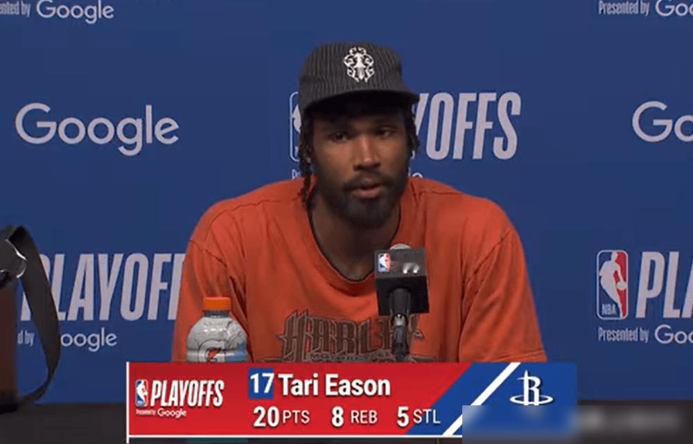 防完詹姆斯，火箭这小将扭头就说：他累了，根本没发力。你信吗？他的办...